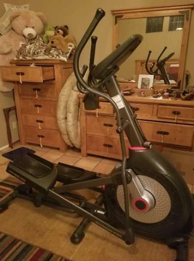 picture of schwinn 430 elliptical machine from my home gym