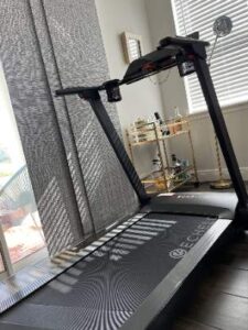 Peloton treadmill picture from my home gym set up
